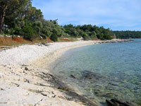Playa en la Isla de Lošinj