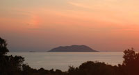 Vistas desde la Isla de Biševo