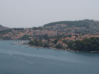 Vista desde el mar