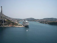 Vista desde el mar