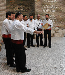 Grupo de cantantes. Klapa