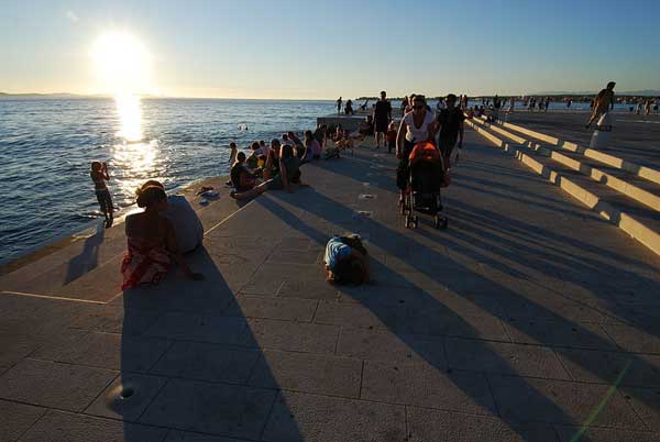 Órgano de mar en Zadar