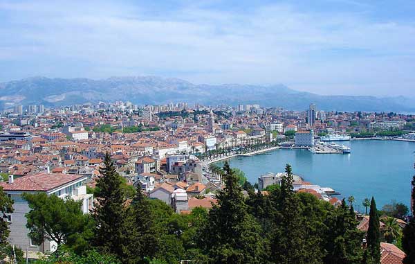 Vista de Split desde Marjan