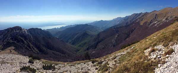 Vista desde Velebit