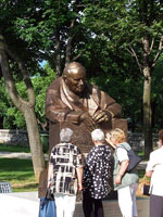Escultura de Juan Pablo II