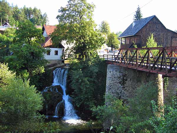 Vista de Rastoke